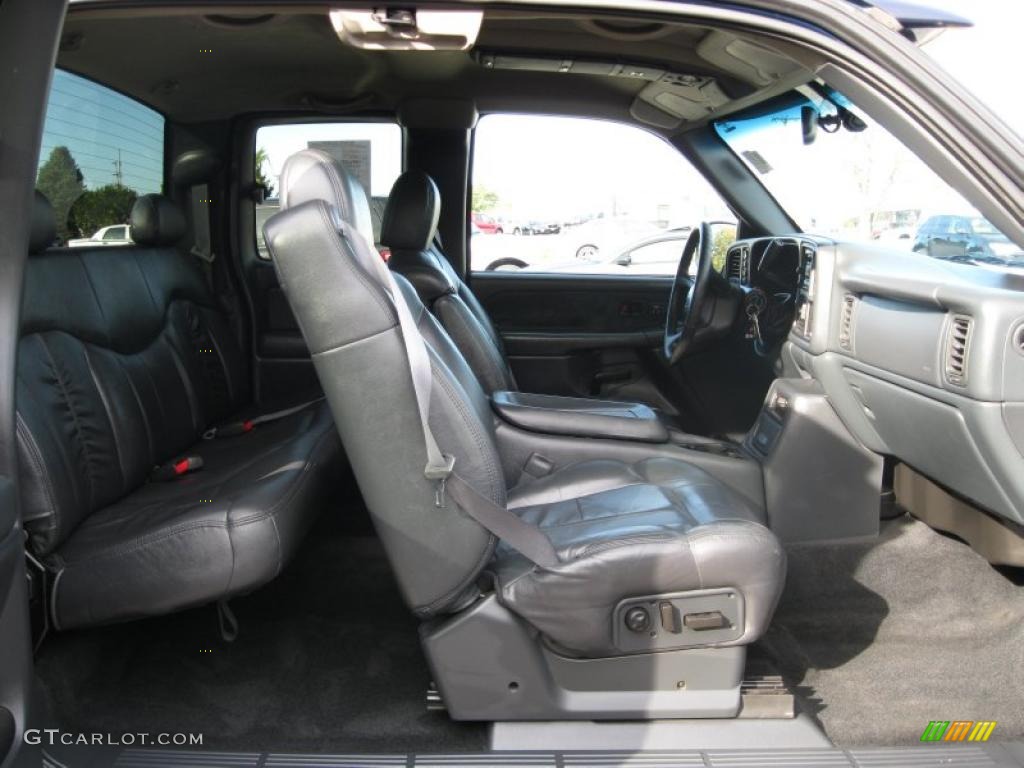 Graphite Interior 2000 Chevrolet Silverado 1500 Z71 Extended