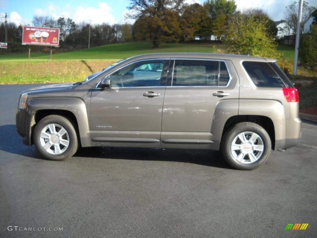 Mocha Steel Metallic 2011 GMC Terrain SLE Exterior Photo #38529995