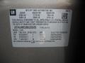 2011 GMC Terrain SLE Info Tag