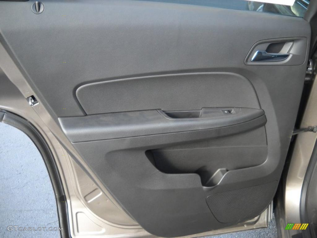 2011 GMC Terrain SLE Jet Black Door Panel Photo #38530087