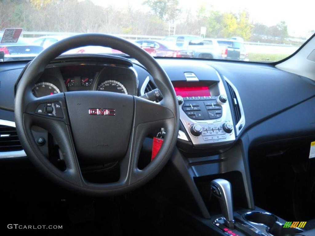 2011 GMC Terrain SLE Jet Black Dashboard Photo #38530127