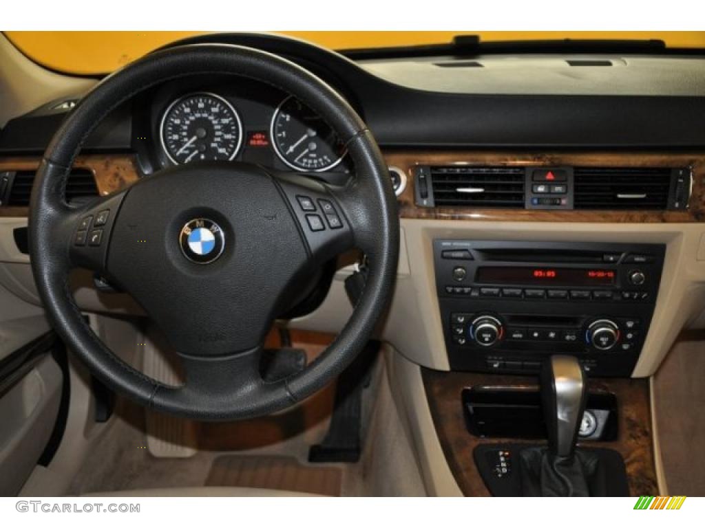 2007 3 Series 328xi Sedan - Sonora Metallic / Beige photo #5