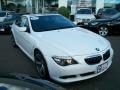 2008 Alpine White BMW 6 Series 650i Coupe  photo #3