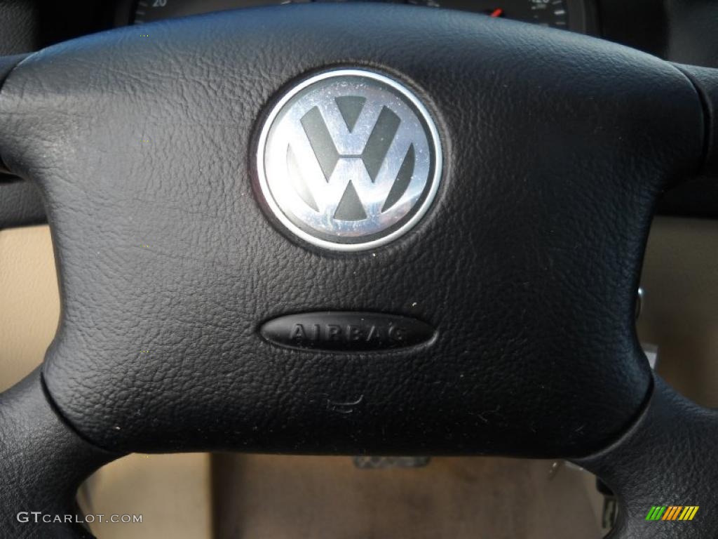 2005 Golf GL 4 Door - Indigo Blue Metallic / Beige photo #19