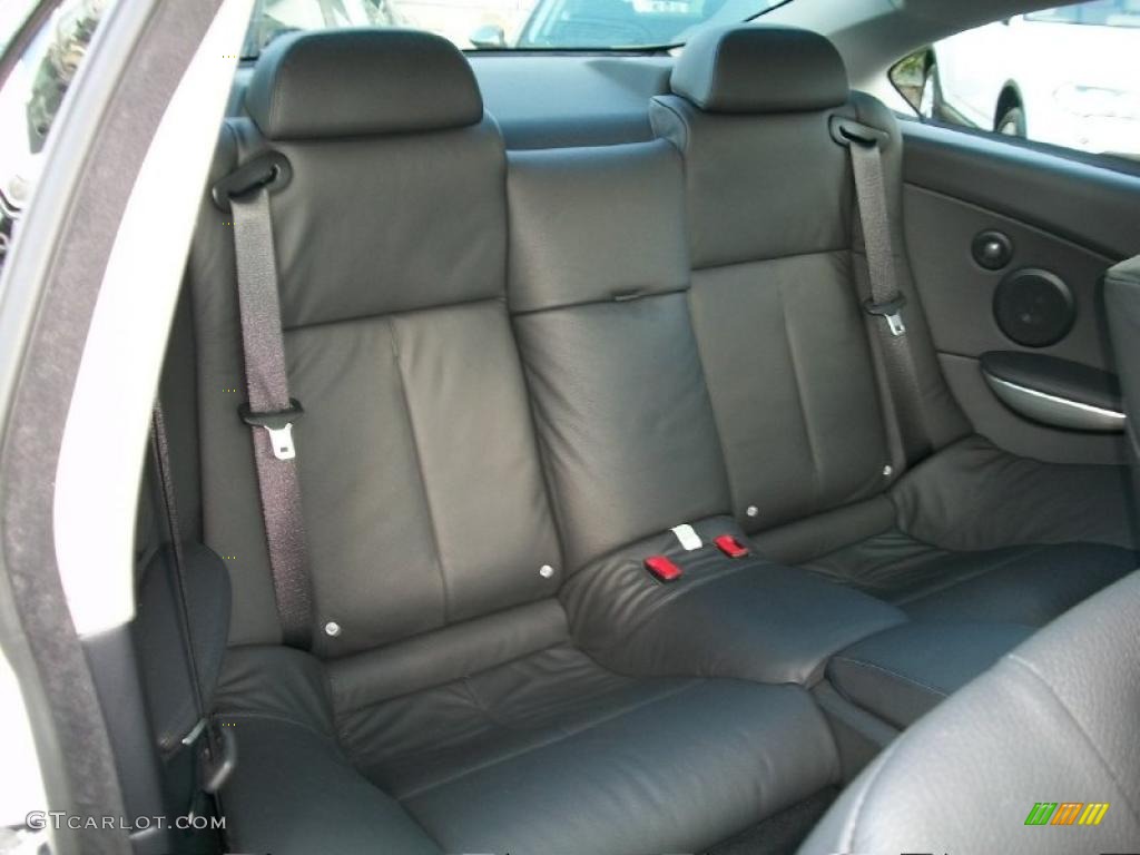 Black Interior 2008 BMW 6 Series 650i Coupe Photo #38532011