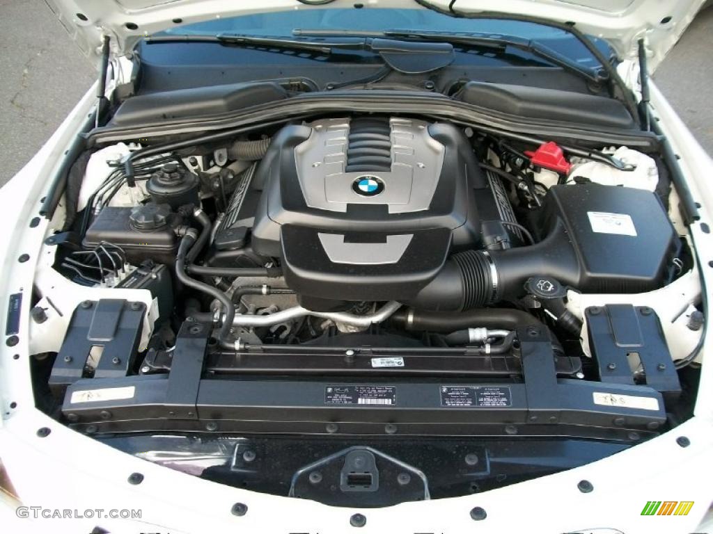 2008 BMW 6 Series 650i Coupe 4.8 Liter DOHC 32-Valve VVT V8 Engine Photo #38532079