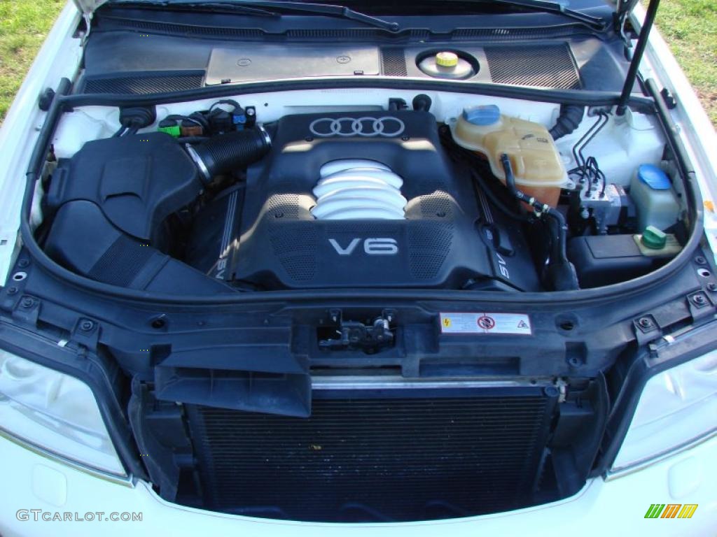 1999 Audi A6 2.8 quattro Sedan 2.8 Liter DOHC 30-Valve V6 Engine Photo #38532583