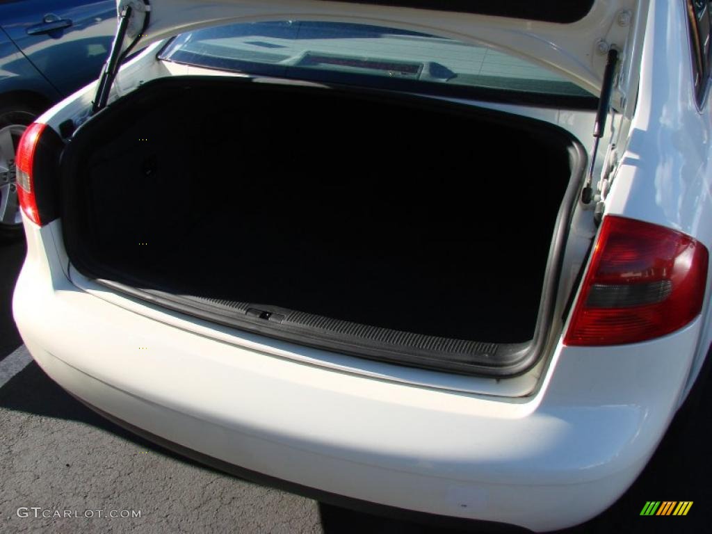1999 A6 2.8 quattro Sedan - Casablanca White / Onyx Black photo #18
