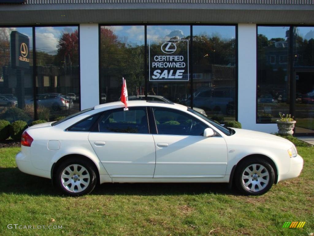 1999 A6 2.8 quattro Sedan - Casablanca White / Onyx Black photo #20