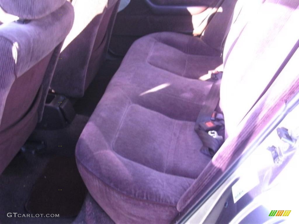 1992 Accord LX Sedan - Rosewood Brown Metallic / Burgundy photo #4