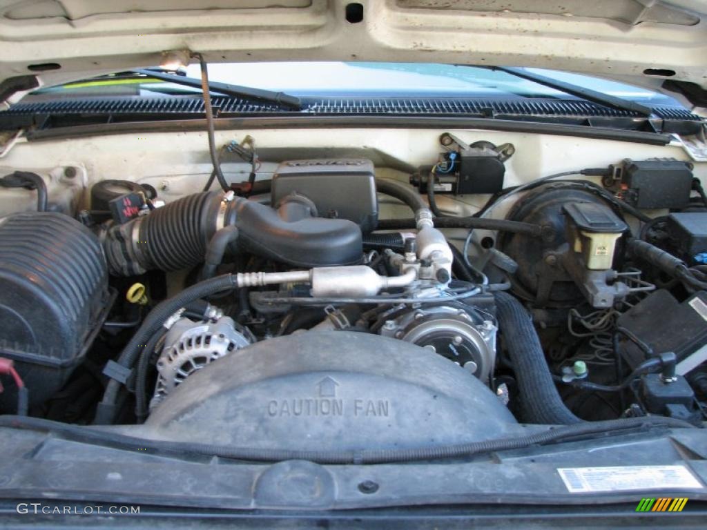 2000 Chevrolet Silverado 2500 Regular Cab 4x4 5.7 Liter OHV 16-Valve Vortec V8 Engine Photo #38533219