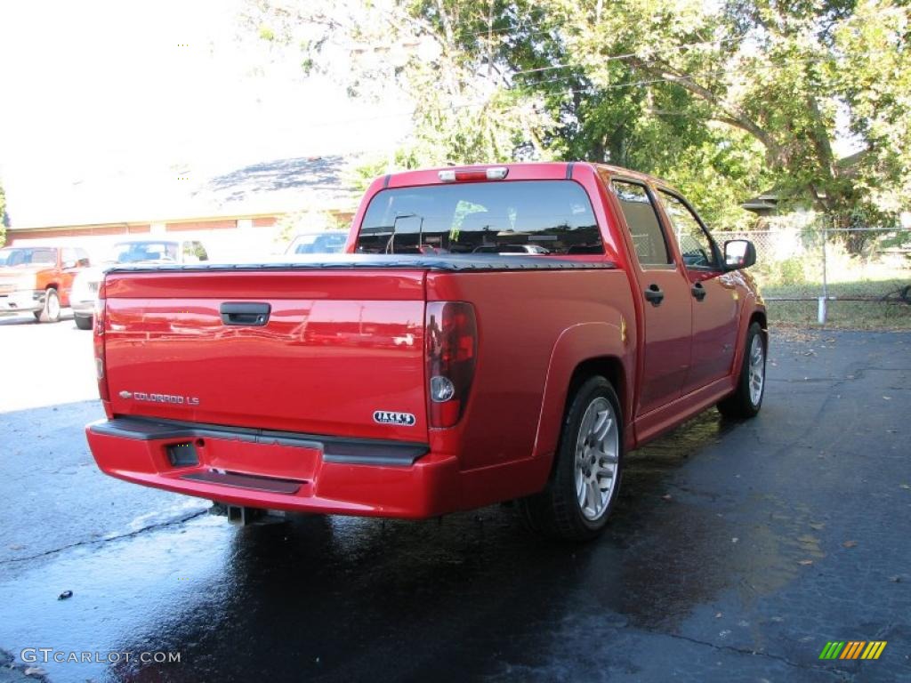 2005 Colorado Xtreme Crew Cab - Victory Red / Sport Pewter photo #5