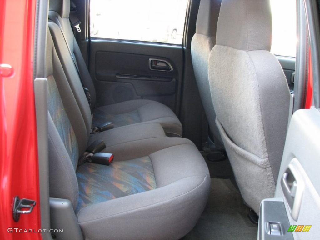Sport Pewter Interior 2005 Chevrolet Colorado Xtreme Crew Cab Photo #38533655