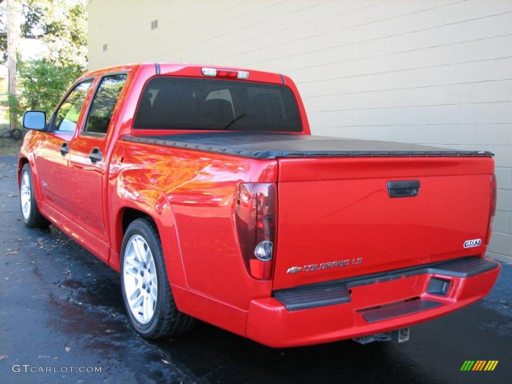 2005 Colorado Xtreme Crew Cab - Victory Red / Sport Pewter photo #12