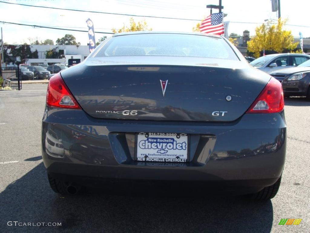 2008 G6 GT Coupe - Dark Steel Gray Metallic / Ebony Black photo #5