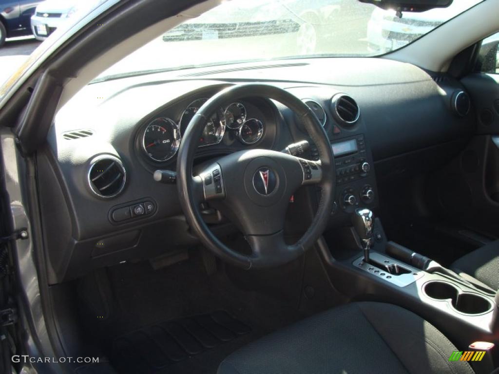 2008 G6 GT Coupe - Dark Steel Gray Metallic / Ebony Black photo #11