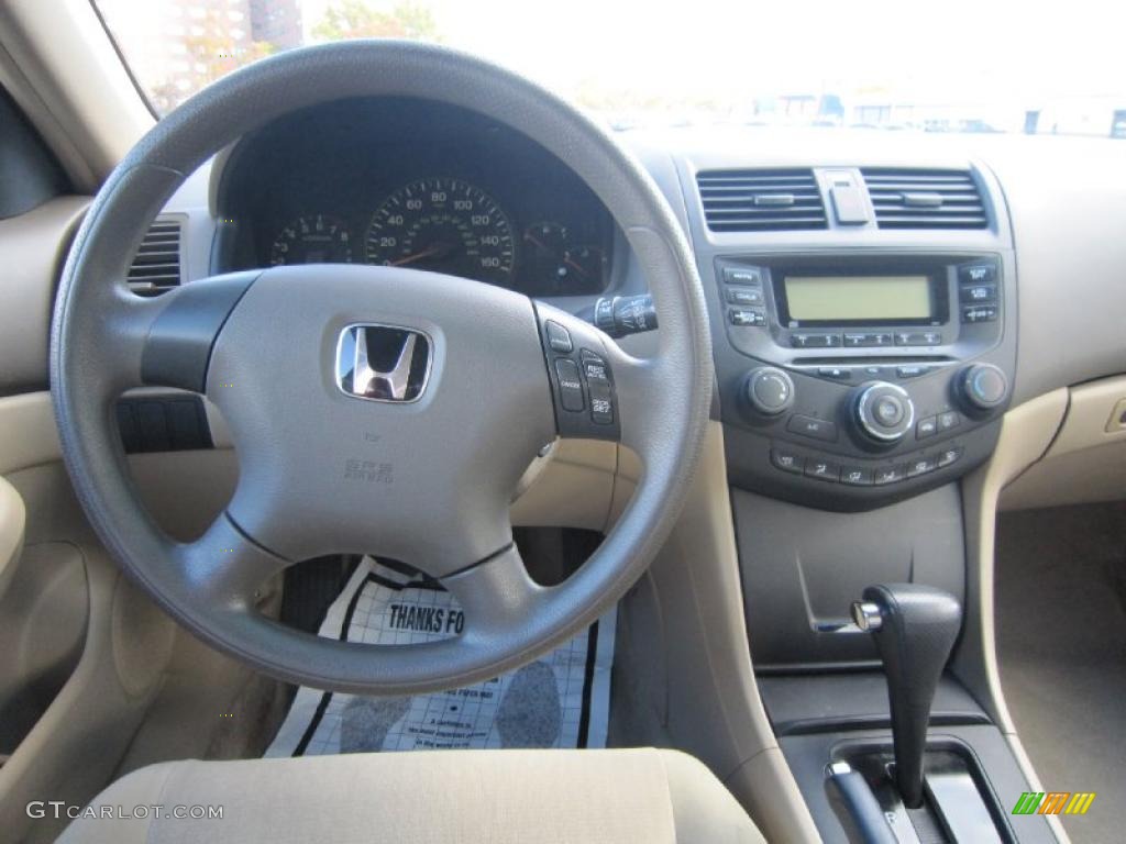 2004 Accord LX Sedan - Nighthawk Black Pearl / Black photo #6