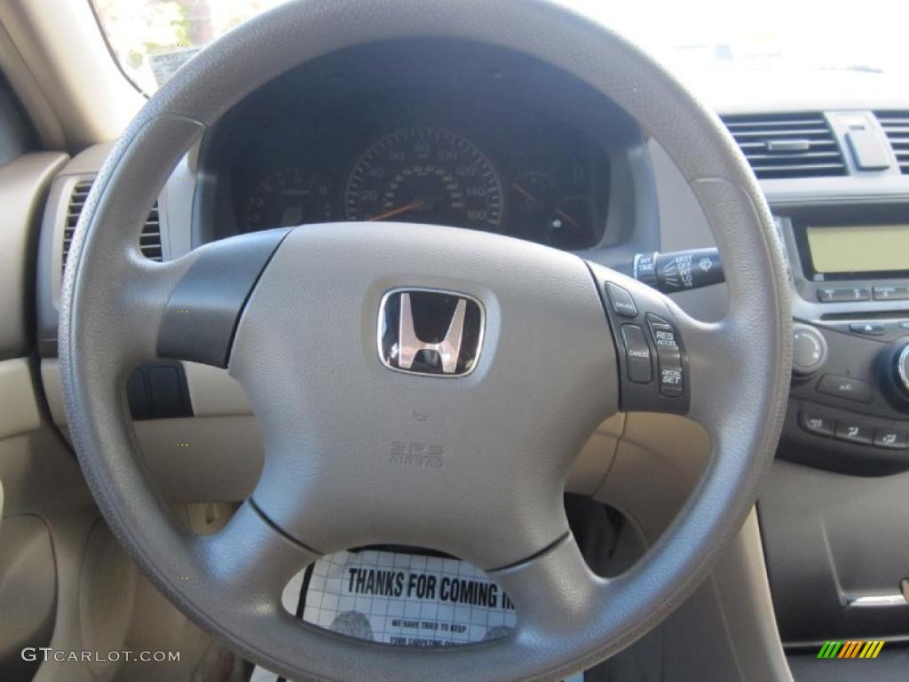 2004 Accord LX Sedan - Nighthawk Black Pearl / Black photo #7