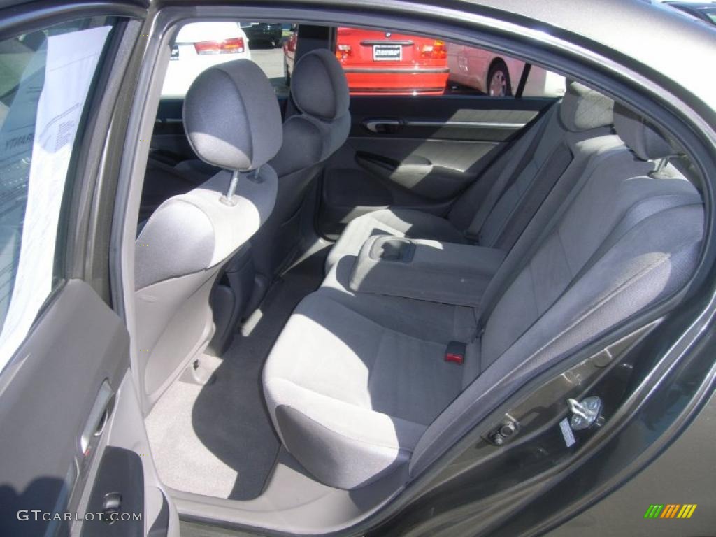 Gray Interior 2006 Honda Civic EX Sedan Photo #38536795