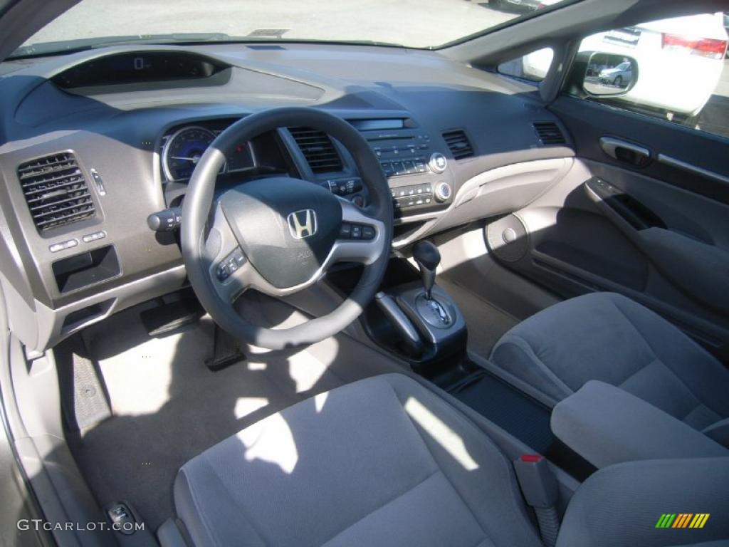 Gray Interior 2006 Honda Civic EX Sedan Photo #38536899