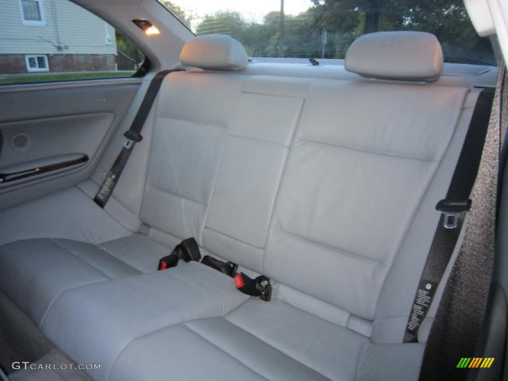 Grey Interior 2003 BMW 3 Series 325i Coupe Photo #38537487