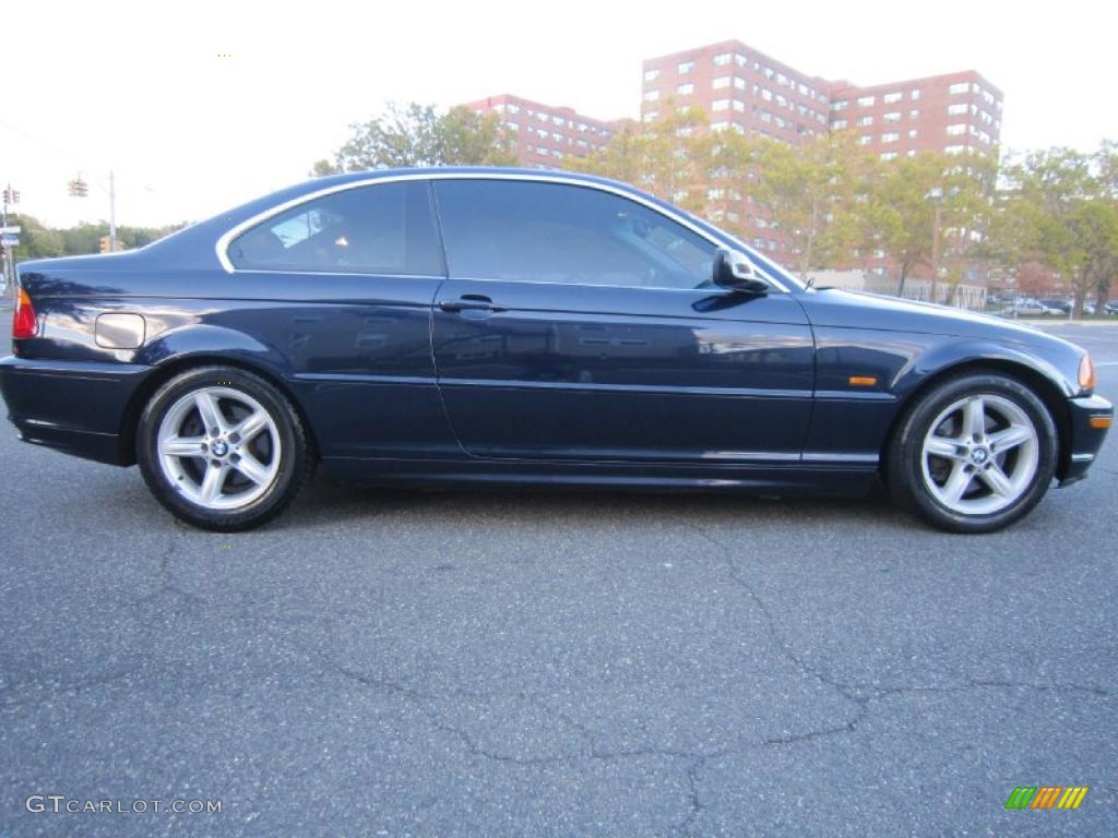 Orient Blue Metallic 2003 BMW 3 Series 325i Coupe Exterior Photo #38537511