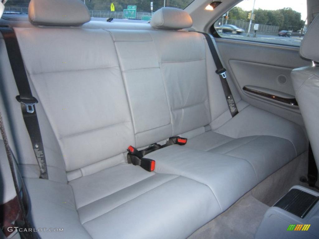 Grey Interior 2003 BMW 3 Series 325i Coupe Photo #38537547