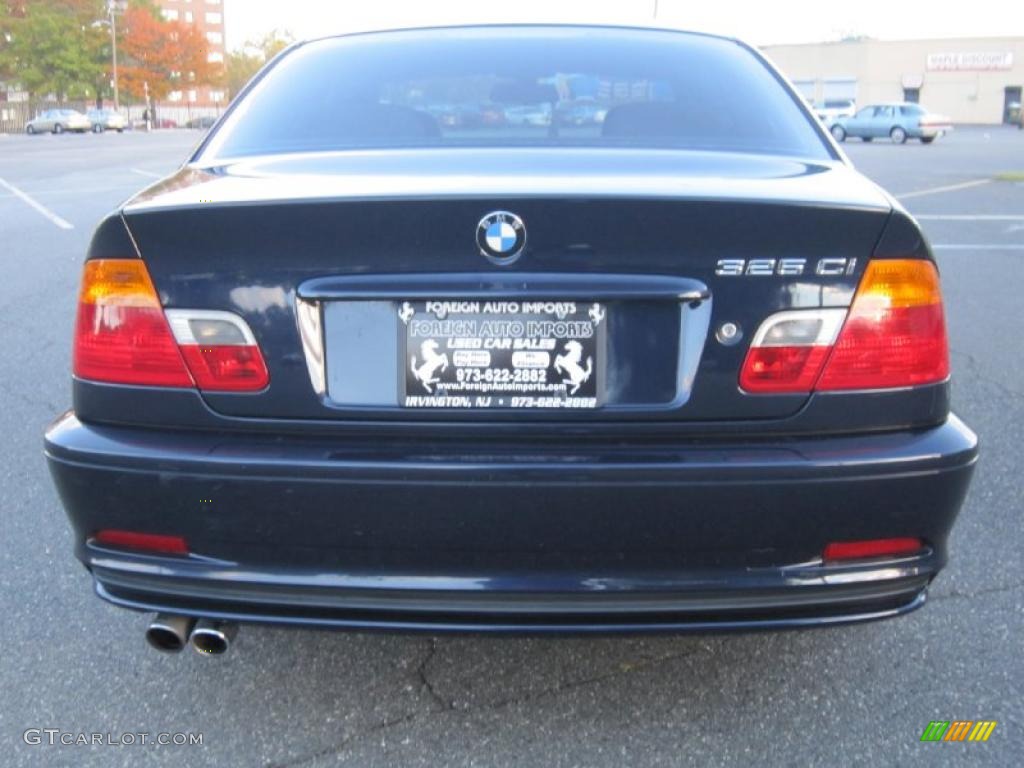 2003 3 Series 325i Coupe - Orient Blue Metallic / Grey photo #22