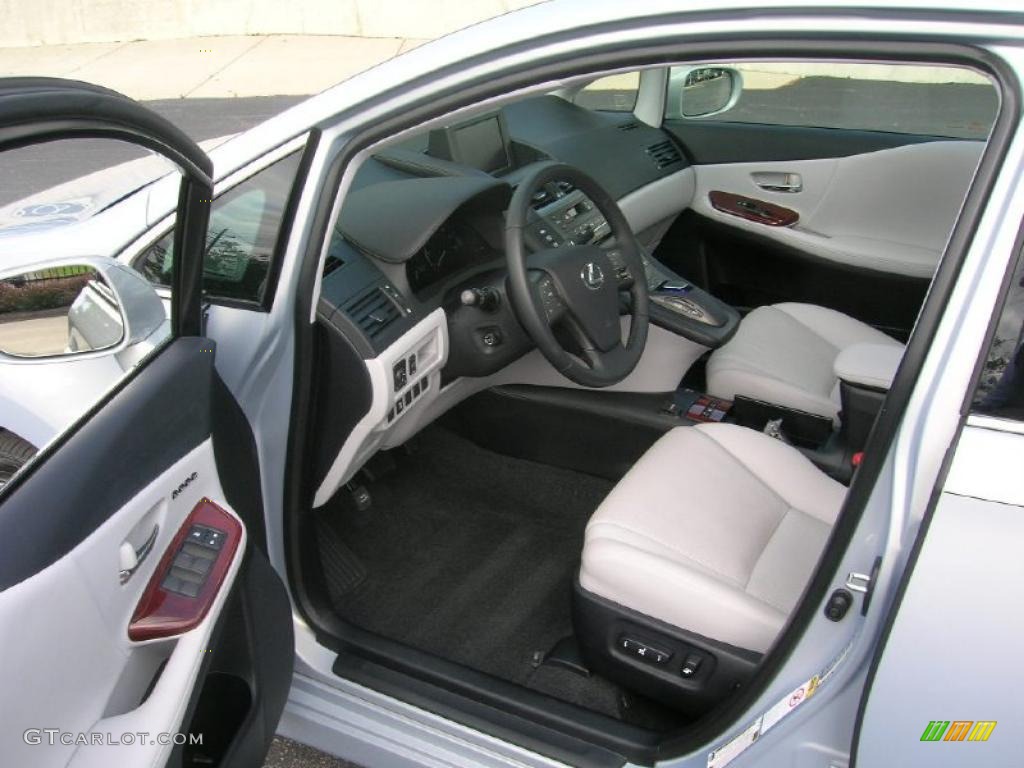 Gray Interior 2010 Lexus HS 250h Hybrid Premium Photo #38538095