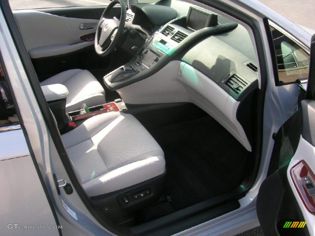 2010 Lexus HS 250h Hybrid Premium Gray Dashboard Photo #38538135