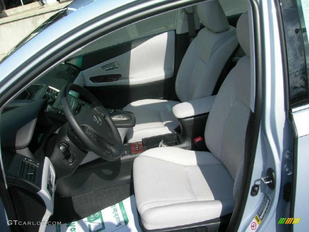 Gray Interior 2010 Lexus HS 250h Hybrid Premium Photo #38538175