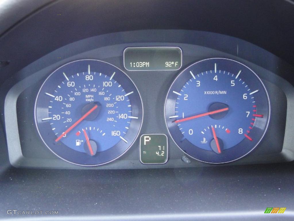 2011 Volvo C30 T5 R-Design Gauges Photo #38539139