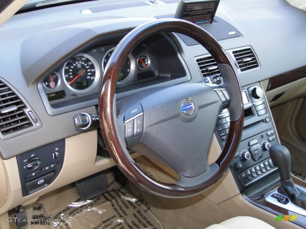 2011 Volvo XC90 3.2 Beige Dashboard Photo #38539679