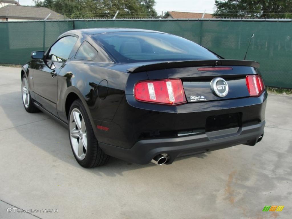2011 Mustang GT Premium Coupe - Ebony Black / Charcoal Black/Cashmere photo #5