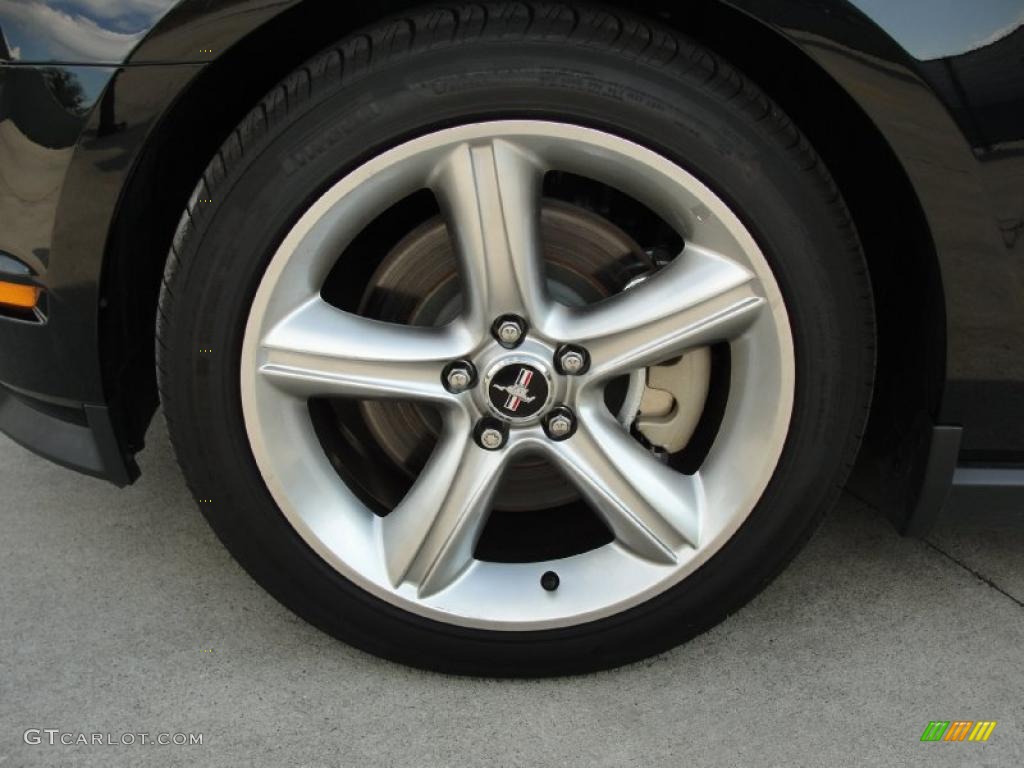 2011 Mustang GT Premium Coupe - Ebony Black / Charcoal Black/Cashmere photo #10