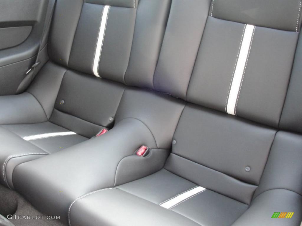 2011 Mustang GT Premium Coupe - Ebony Black / Charcoal Black/Cashmere photo #18