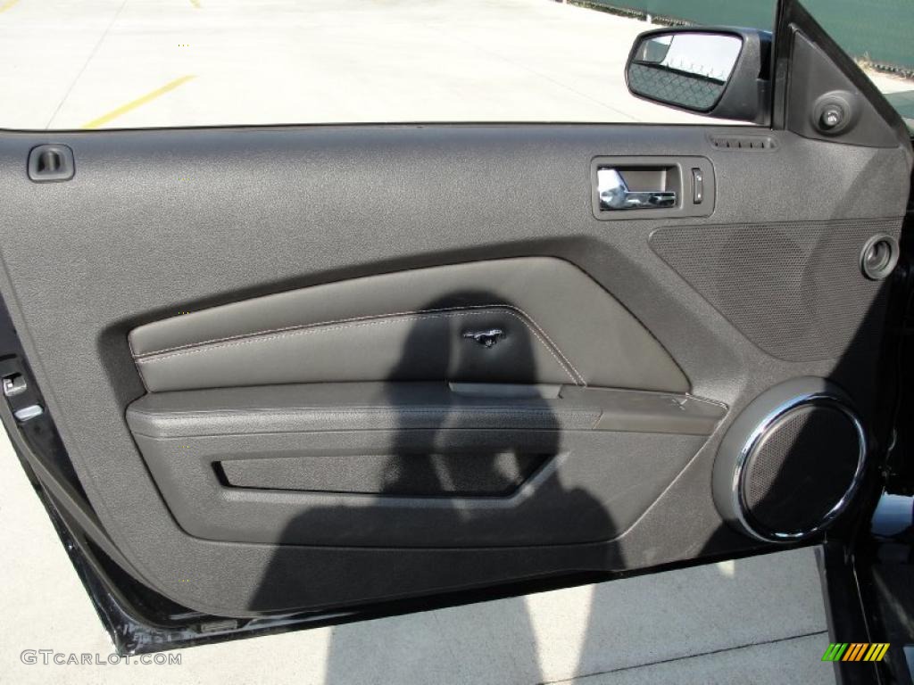 2011 Mustang GT Premium Coupe - Ebony Black / Charcoal Black/Cashmere photo #19