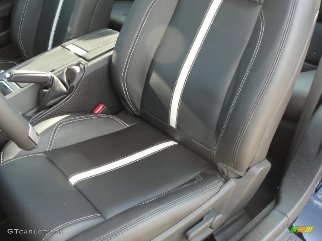 2011 Mustang GT Premium Coupe - Ebony Black / Charcoal Black/Cashmere photo #22
