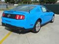 2011 Grabber Blue Ford Mustang V6 Premium Coupe  photo #3