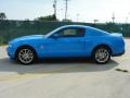 2011 Grabber Blue Ford Mustang V6 Premium Coupe  photo #6