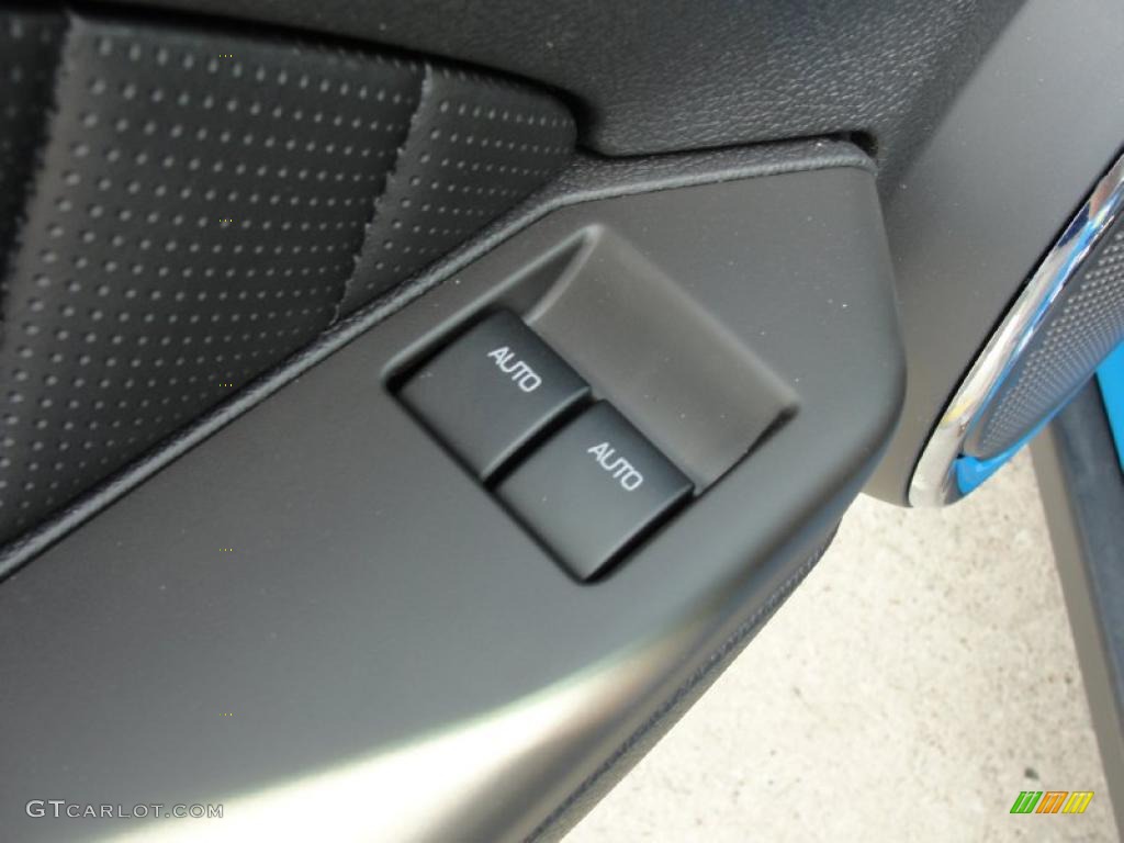 2011 Mustang V6 Premium Coupe - Grabber Blue / Charcoal Black photo #19