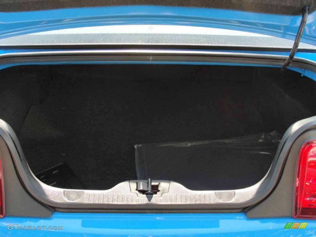 2011 Mustang V6 Premium Coupe - Grabber Blue / Charcoal Black photo #24