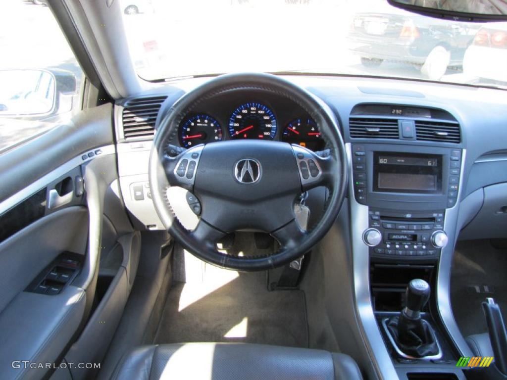 2004 Acura TL 3.2 Quartz Steering Wheel Photo #38540779