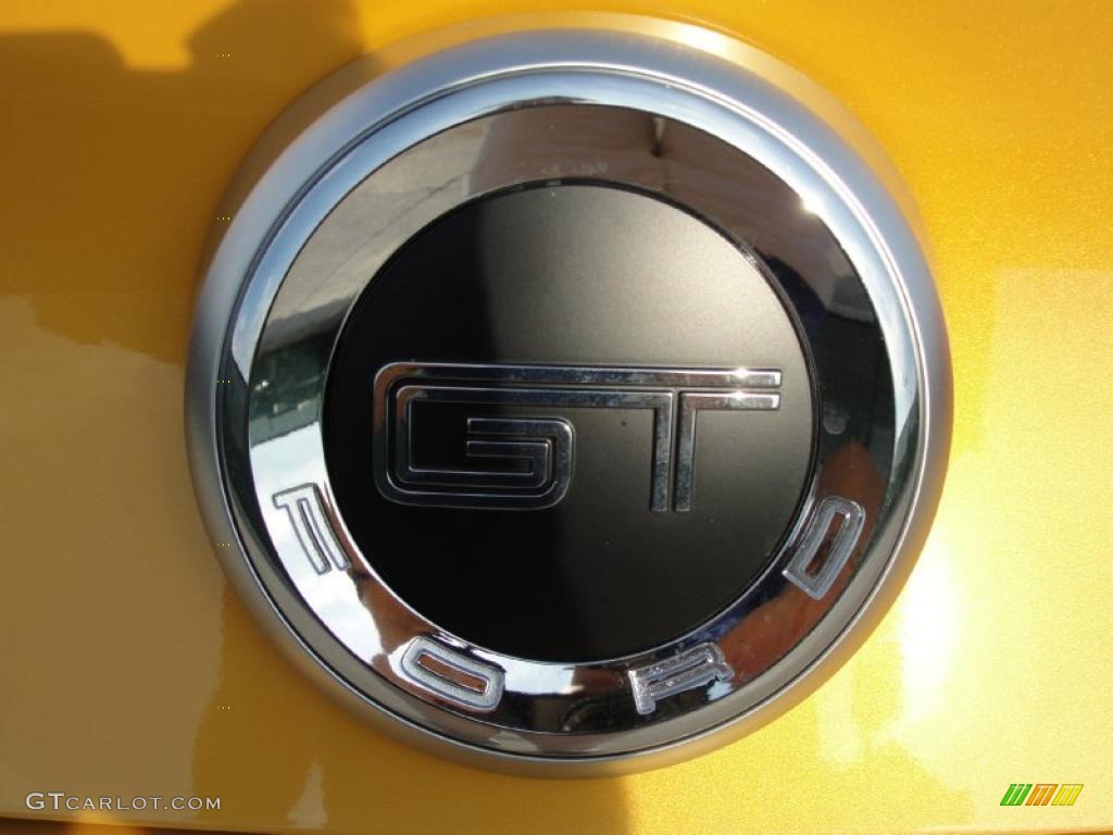 2011 Mustang GT Premium Coupe - Yellow Blaze Metallic Tri-coat / Charcoal Black photo #15
