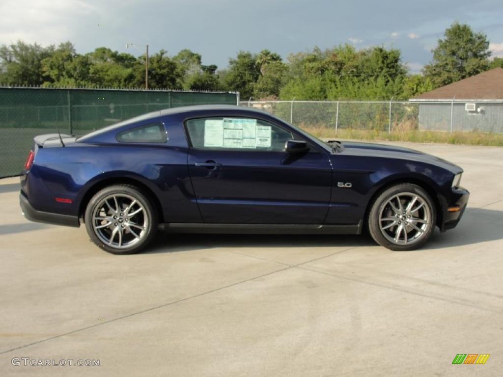 2011 Mustang GT Premium Coupe - Kona Blue Metallic / Charcoal Black photo #2