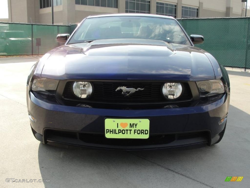 2011 Mustang GT Premium Coupe - Kona Blue Metallic / Charcoal Black photo #8