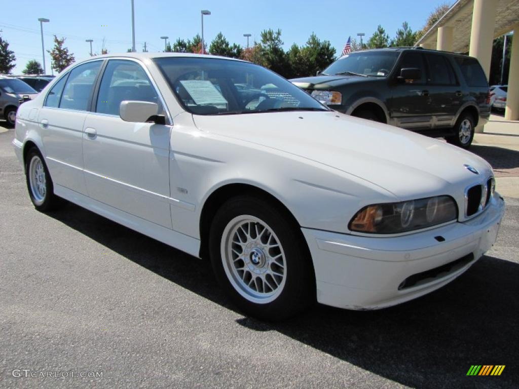 Alpine White 2001 BMW 5 Series 525i Sedan Exterior Photo #38541415