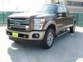 2011 Golden Bronze Metallic Ford F250 Super Duty King Ranch Crew Cab 4x4  photo #7