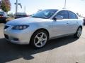 2007 Sunlight Silver Metallic Mazda MAZDA3 i Sedan  photo #1