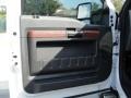 2011 White Platinum Metallic Tri-Coat Ford F250 Super Duty King Ranch Crew Cab 4x4  photo #23